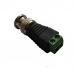  Screw on CCTV BNC Connector , Male BNC Connector for Coaxial Cable CT120